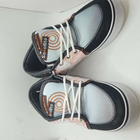 Dekline Other - Dekline black orange white skater Sneaker Shoes Size 7